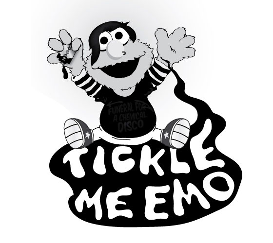  e vi um video entitulado "Tickle Me Emo" e como eu leio muito rápido, 