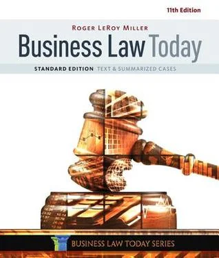 DOWNLOAD Business Law Today, Standard 11th Edition [PDF]