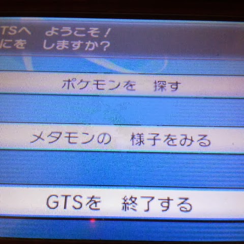 ポケットモンスターy攻略メモ メタモン交換 対戦禁止 生臭坊主のゲームメモ