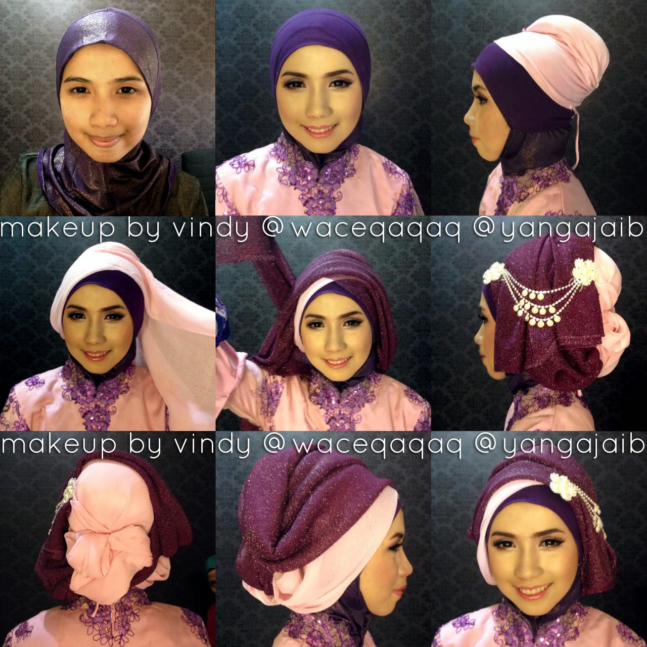 10 Cara Memakai Jilbab Modern Untuk Kebaya