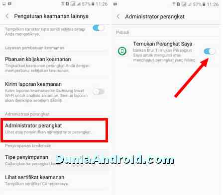 Setting Fitur Pelacakan Samsung Untuk Antisipasi Saat Kehilangan HP Setting Fitur Pelacakan Samsung Untuk Antisipasi saat Kehilangan HP - Dunia Android