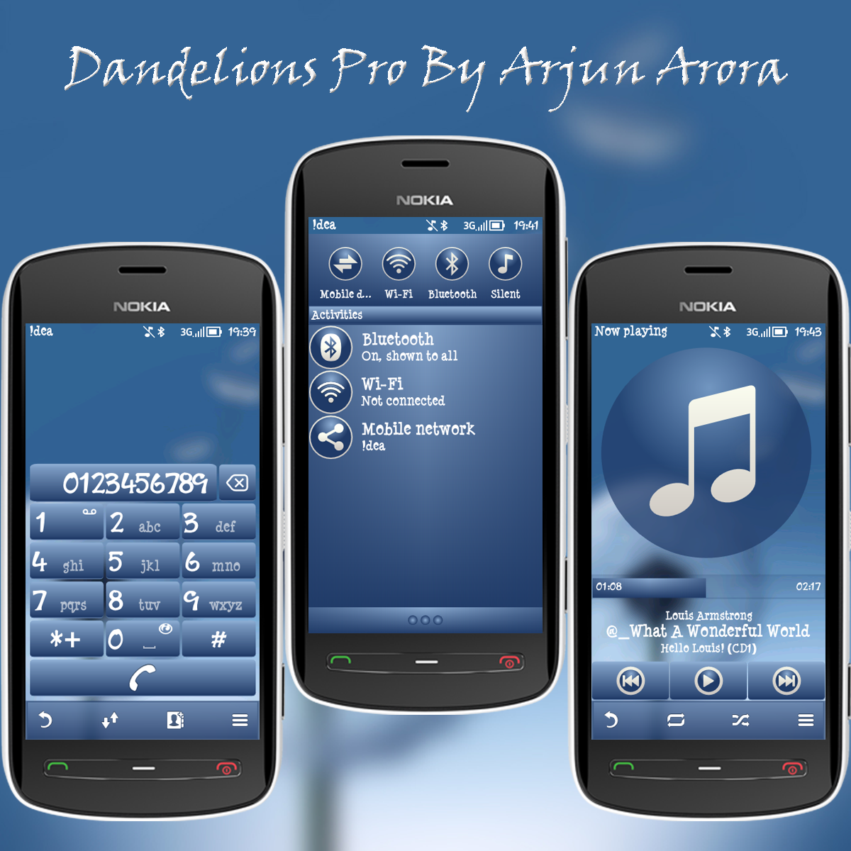 Symbian Belle/FP1 Theme # 1791 - Dandelions & Old Village By Arjun ...