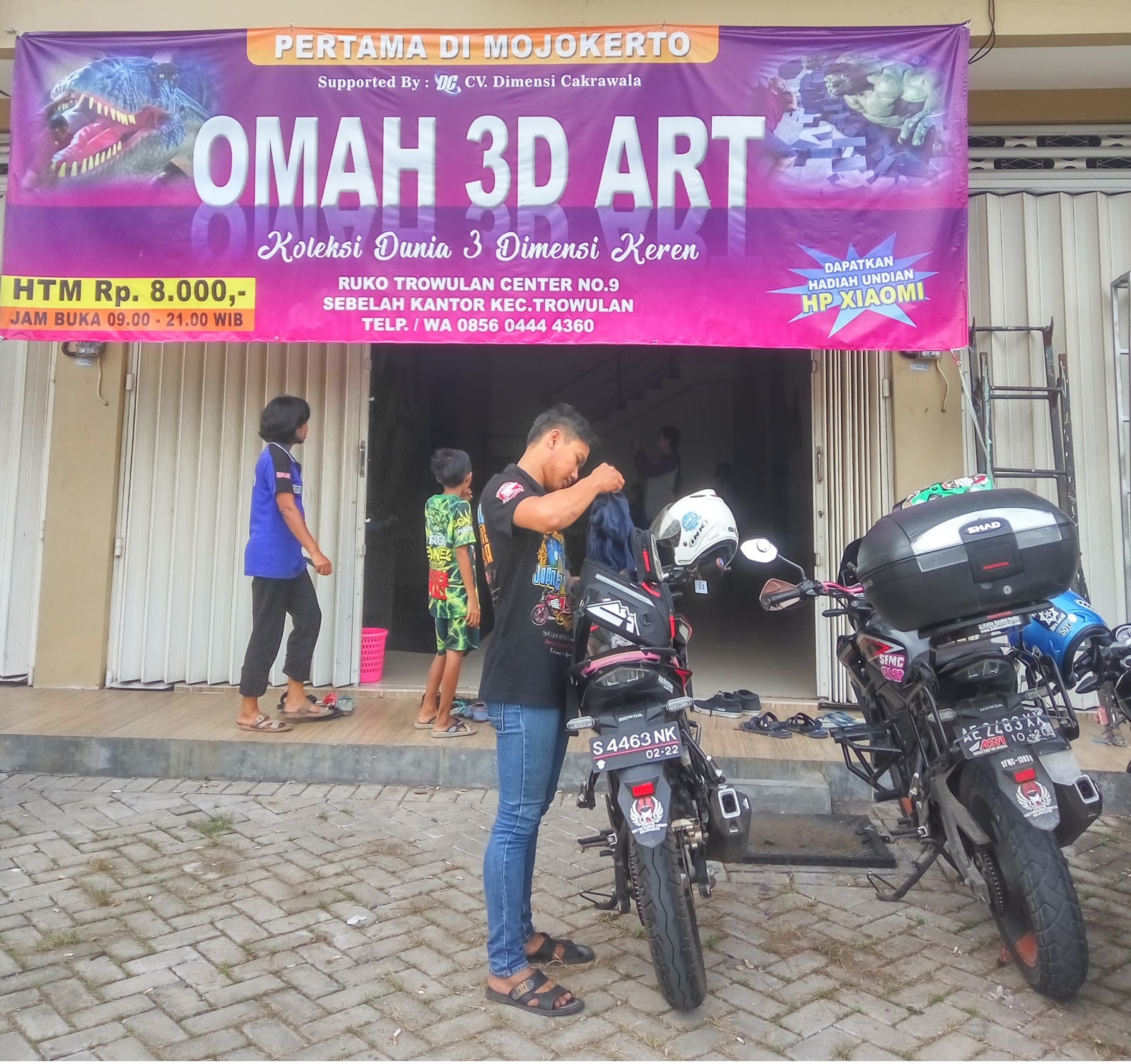 Destinasi Baru Di Mojokerto Omah 3D Art Trowulan Dimana Ujung Jalan