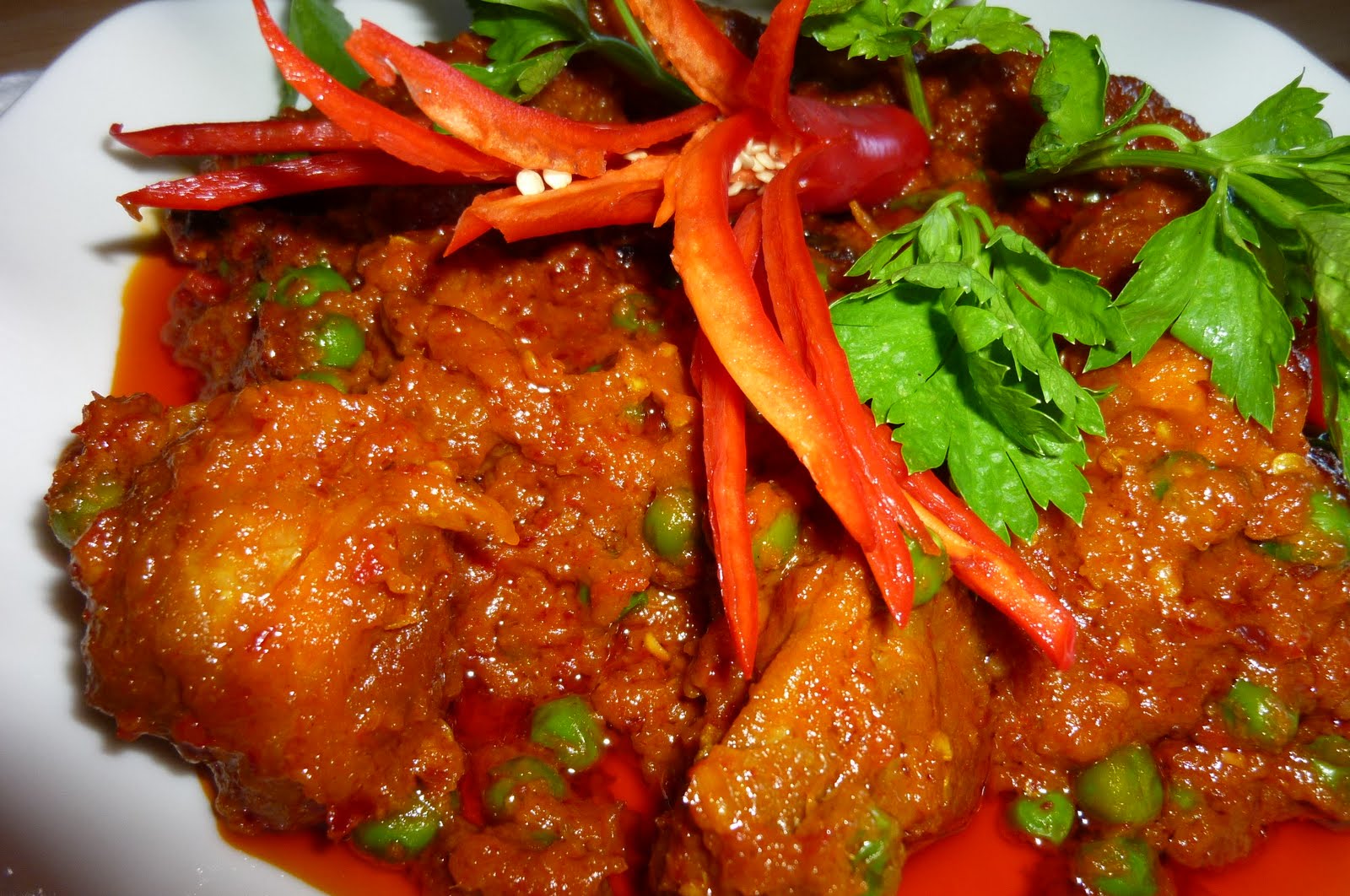 ayam masak merah berkuah