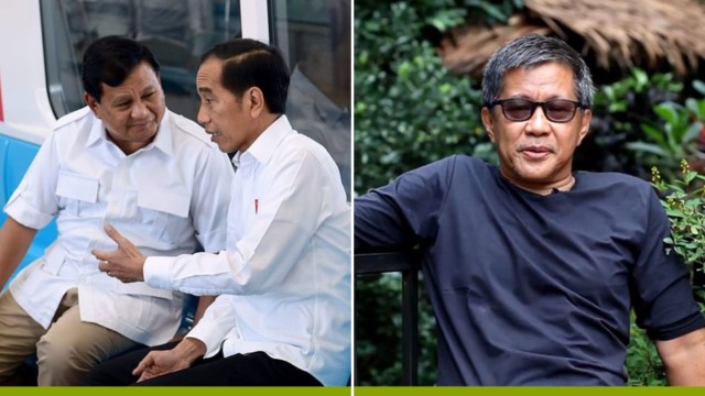 Prabowo Akui Ilmu Jokowi di Atasnya, Rocky Gerung: Pencitraan, Menambah Kelucuan Politik!