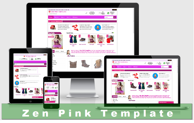 Hasil gambar untuk Zen Pink Template