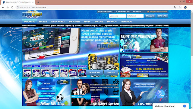 Daftar Situs Judi Taruhan Bola Online Terpercaya FIFACASH Bandar Bola Online Indonesia