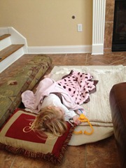 first nap w no diaper