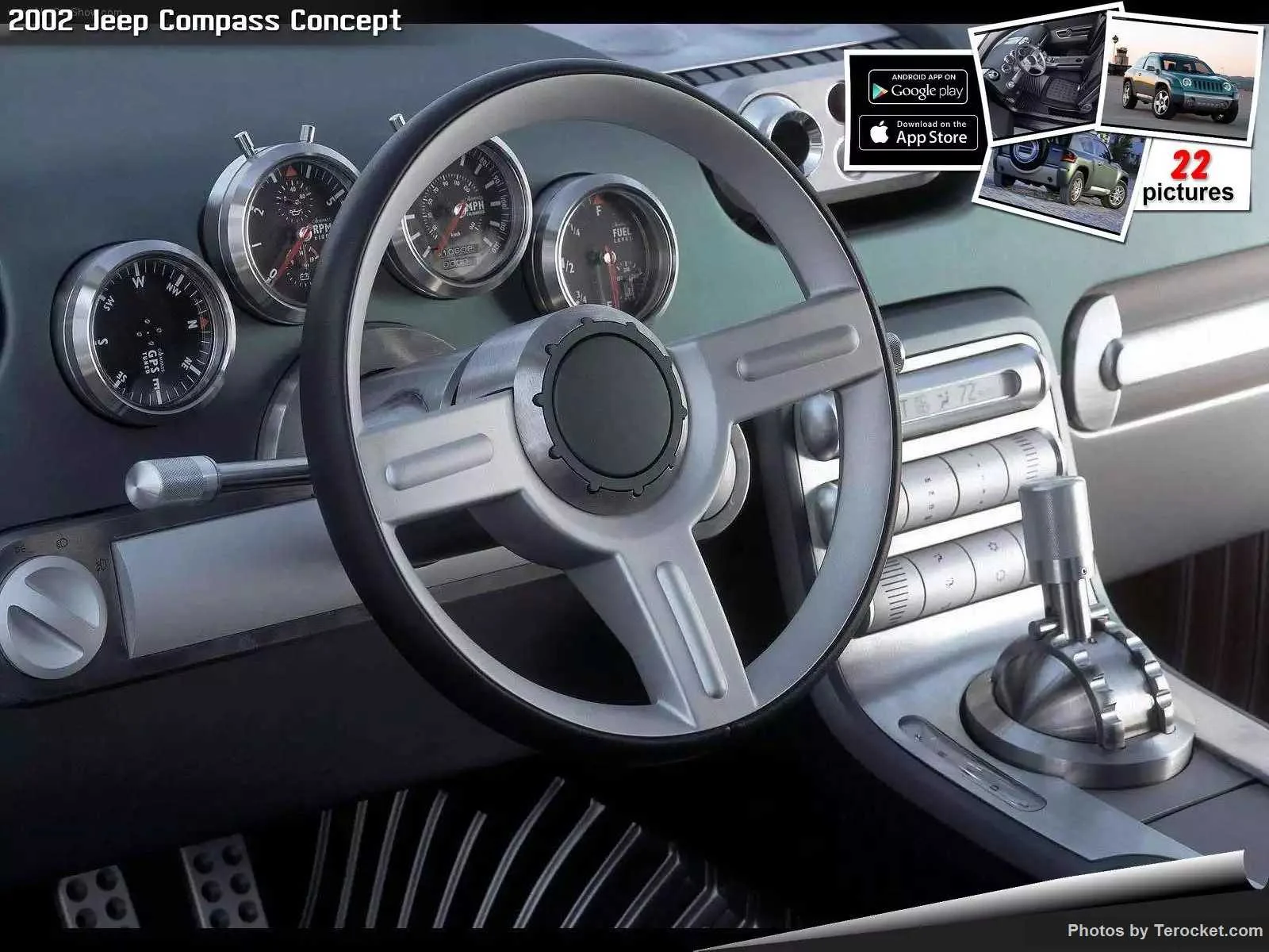 Hình ảnh xe ô tô Jeep Compass Concept 2002 & nội ngoại thất
