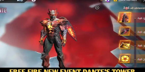 FREE FIRE NEW EVENT: DANTES TOWER IN 2023