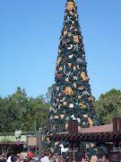 Disney World was decked out for the holidays already when we visited in . (disney )