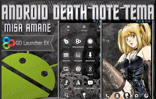 Download Theme Death Note Misa Amane Untuk Android