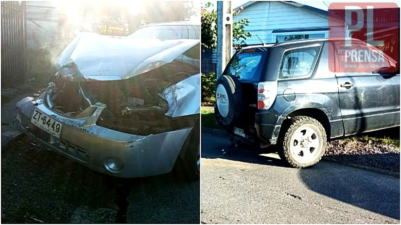 Osorno: Accidente de tránsito en calle Parinacota