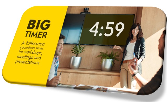 BigTimer Net : Set Full Screen Countdown Timer Online (Without App)
