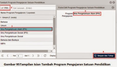 Program Pengajaran Satuan Pendidikan