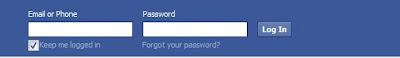 fb login page