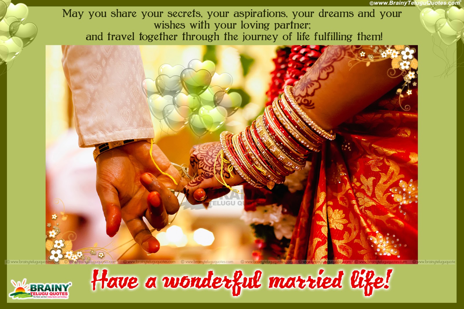  MARRIAGE  WISHES QUOTES IN ENGLISH LANGUAGE WITH COUPLE HD  