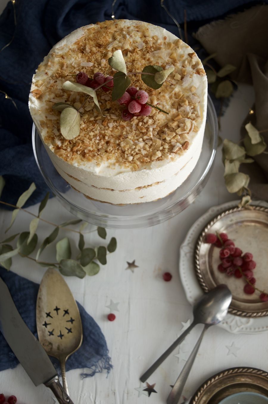 tarta-sencilla-de-semifrio-de-turrón-de-navidad