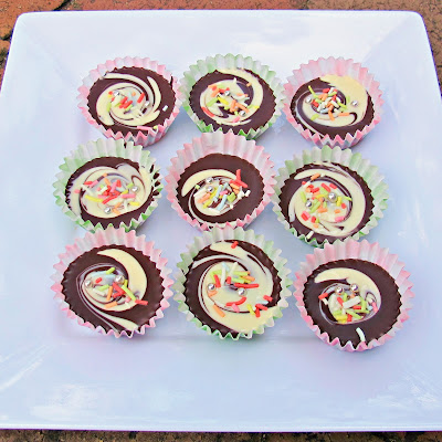 image recipe tutorial diy mini chocolate cups dessert sweet treat party