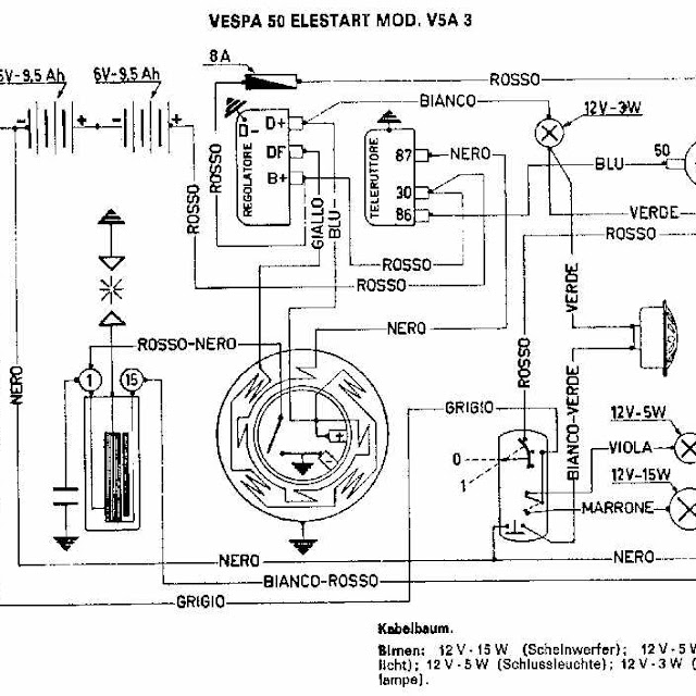 Vespa 50 Elestart Picture