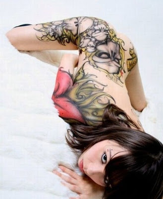 sexy image of tattoo girls