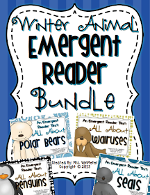 http://www.teacherspayteachers.com/Product/Winter-Animal-Emergent-Reader-Bundle-1030358