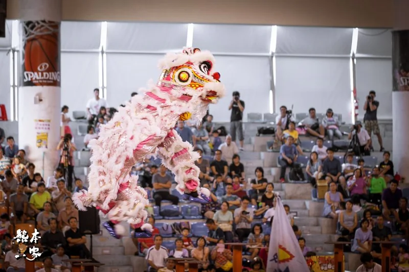 泰山獅王爭霸賽梅花樁獅藝競賽花絮泰山綜合體育館3F捷運泰山站