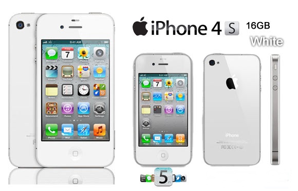 Harga dan Full Spesifikasi Handphone Apple iPhone 4S 16GB 