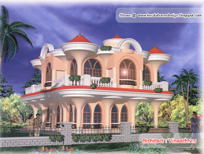 Home Design Modern on Nice House Designs By Vineeth V S   Kerala Home Design And Floor Plans