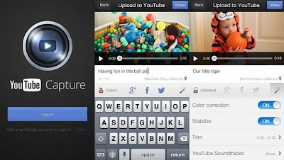 Post videos on multiple channels with the newly updated YouTube Capture App for iOS 