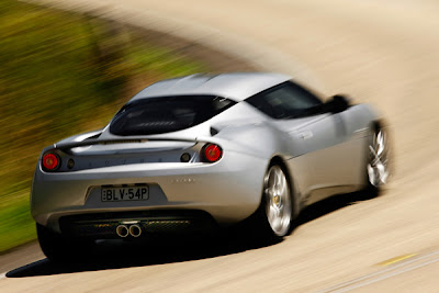 2010 Lotus Evora Rear View