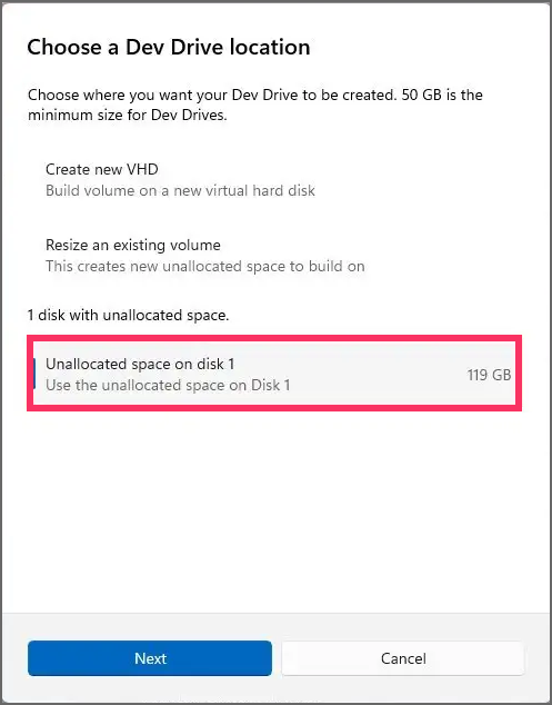 9-dev-drive-unallocated-space-windows-11---Copy