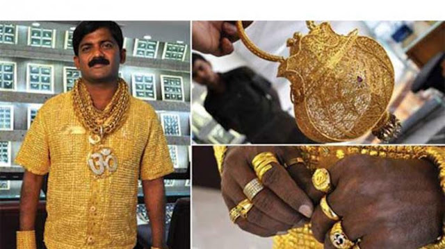 manusia emas dari india