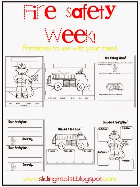 http://www.teacherspayteachers.com/Product/Fire-Safety-Printables-343726