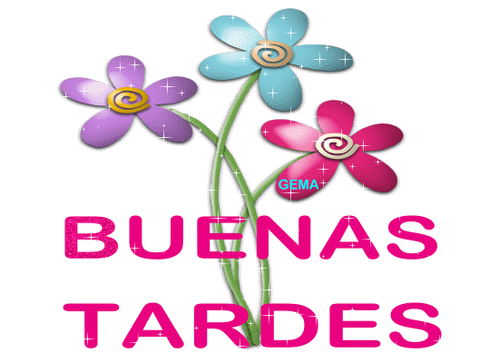 Buenas Tardes con bonitas flores - Imagenes y Carteles
