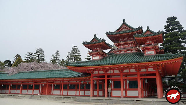 Heian jingû : reconstitution du palais de l'époque Heian Kyô