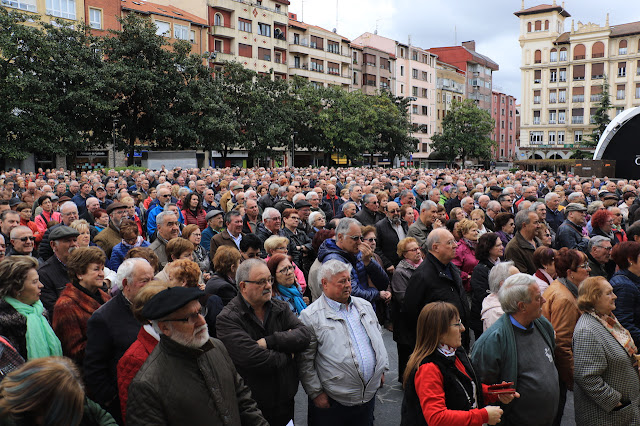 concentración jubilados y pensionistas por las pensiones