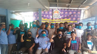 HNSI Kota Bandarlampung  Gelar Rapat Pemilihan Ketua Kelompok Nelayan Payang Arad