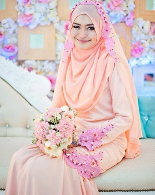 Inspirasi Baju Pengantin Syari