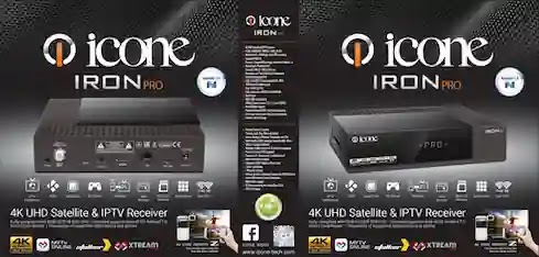 جهاز الاستقبال الرقمي "رسيفر" Icone Iron Pro