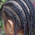 Micronesian Girl~ Cornrow Braids