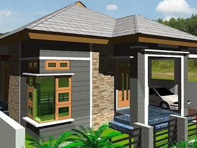 model teras rumah minimalis terbaru