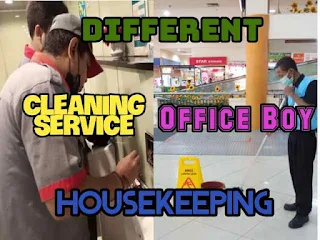 different Cleaning service and OB