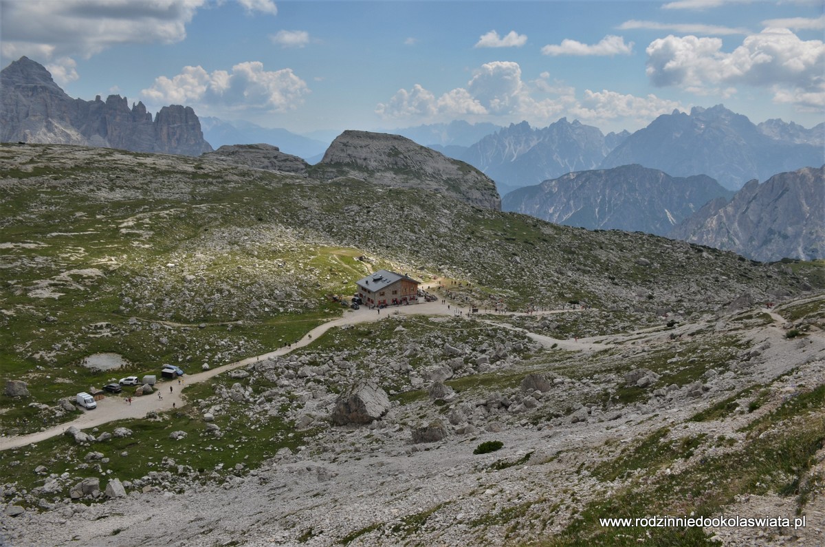 Tre Cime di Lavaredo z dziećmi