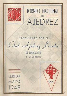 I Torneo Nacional de Ajedrez de Lérida 1948, programa