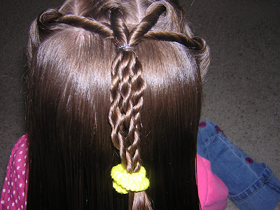 Women have braided their hair since they were little girls, easy braided 