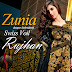 Zunia Designer Embroidered Collection 2015 Swiss Voil-Vol-2 by Rujhan