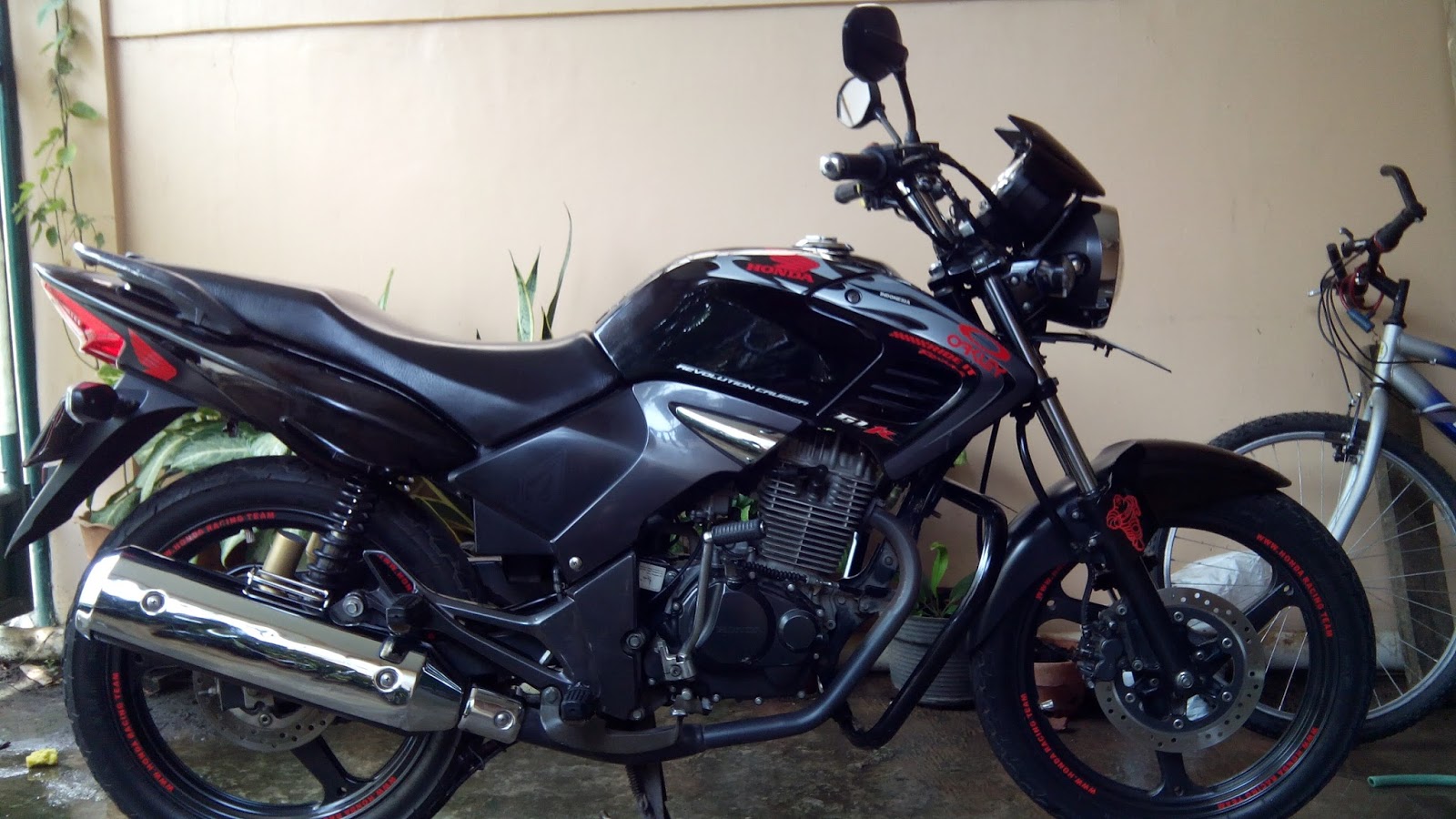 Modif Pada HONDA TIGER REVO Saya