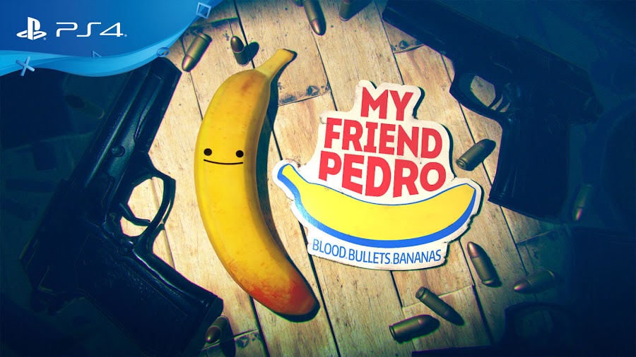 my friend pedro ps4 release date april 2 side-scrolling shooter dead toast entertainment devolver digital playstation 4 port