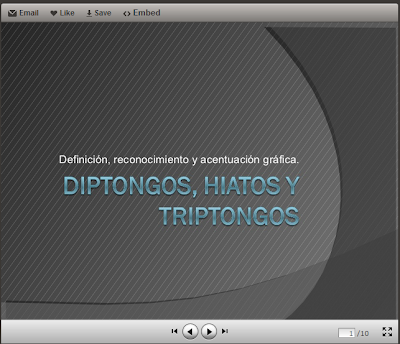 http://www.slideshare.net/flumen/diptongos-hiatos-y-triptongos